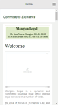 Mobile Screenshot of mangionlegal.com